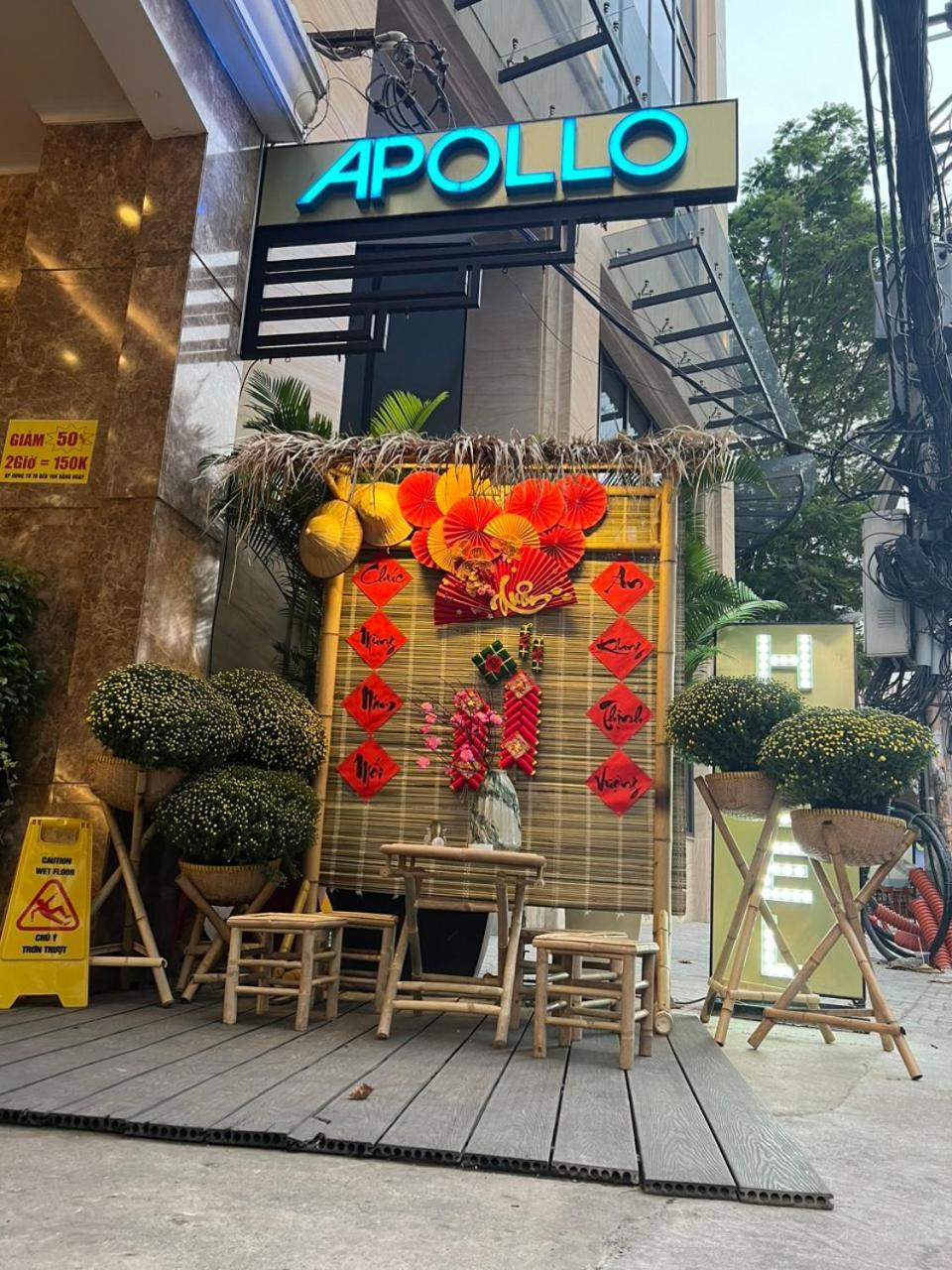 Apollo Airport Hotel Ho Chi Minh-stad Buitenkant foto