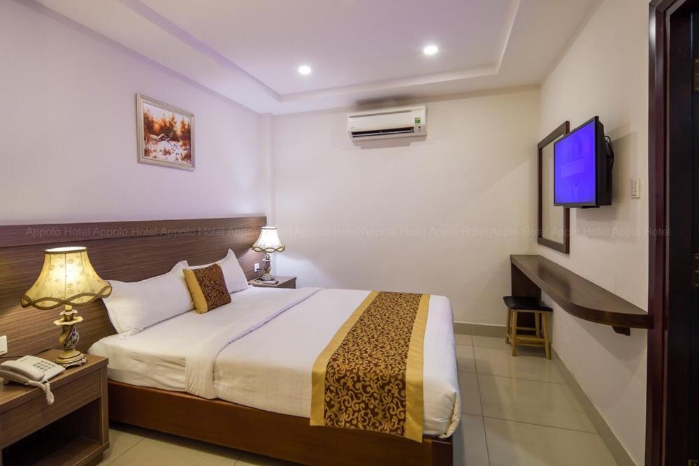 Apollo Airport Hotel Ho Chi Minh-stad Buitenkant foto